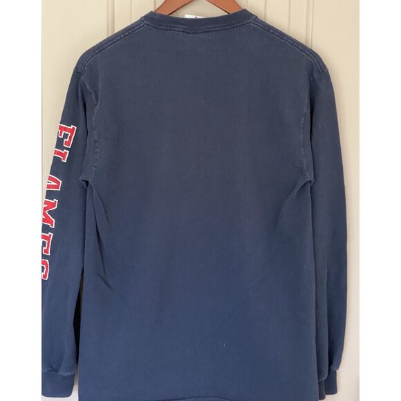 Liberty Flames Blue L/S T-Shirt Men's Size M Champion NCAA - Picture 8 of 8